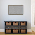 Amanti Art Silver Framed Magnetic Board 22x34 Large Vision Board - Image 5