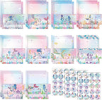 TaoBary 160 Pcs Stationery Paper Set 50 Double Sided Stationery Papers by TaoBary