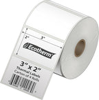 3" x 2" Thermal Labels | 4 Rolls | 2940 Labels | fits Zebra, Offnova Thermal - Image 2