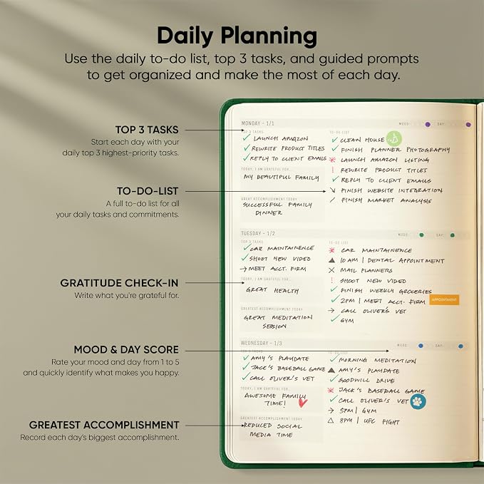 Dated, 2026 Planner, 5.8” x 8.3” - Image 3