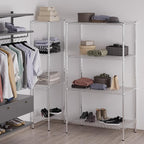 Regal Altair 24" Deep x 42" Wide x 74" Height Wire Shelving Kit | 4-Tier | NSF - Image 5