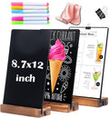 YEEON 3 Pack 8.7x12 in Desktop Small Chalkboard Sign by YEEON