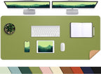 Leather Desk pad Protector, Large Desk mat by AFIING