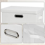 Graciadeco Medium 15" 21 Quart Collapsible Stackable Storage Bins - Image 6