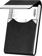 Padike Professional Business Card Holder PU Leather Business Card Case Name by padike