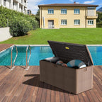 Yardgrace 180 Pro Gallon Deck Box, Outdoor Storage Box Lockable, Waterproof - Image 2