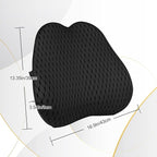 Lumbar Support Pillow for Office Chair, Memory Foam Back Lumbar Support Pillow - Image 7