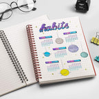 EMSHOI Graph Paper Spiral Notebook 5.7" x 8.22" - Image 6