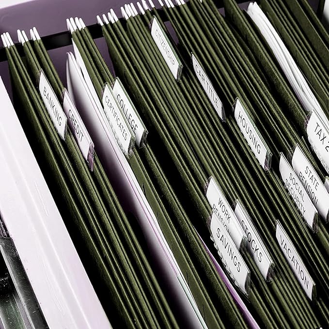Hanging File Folders, RAZCC 30 Pack Reinforced Hanging Folders Letter Size - Image 7