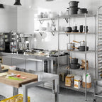 Regal Altair 21" Deep x 30" Wide x 74" Height Wire Shelving Kit | 5-Tier | NSF - Image 6