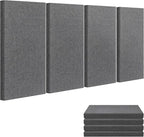 23.62" X 11.81" X 2" Fiberglass Wall Panel, 4 Pack Acoustic Panels, Acoustic by UMIACOUSTIC