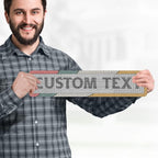 Custom Sign, Custom Street Sign, 11 Font Colors, 13 Font Styles, 4 Hole Options - Image 2