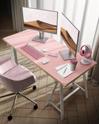 YSAGi Leather Desk Protector, Office Mat, Large Mouse Mat, Non-Slip PU Leather - Image 2