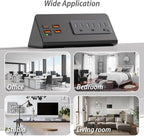 Upgraded, Desk Edge Clamp Mount Power Strips - Image 2