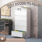 mysteeldepot 5 Drawer Lateral File Cabinet - Image 6