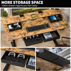 Kingant 63 x 30 Inch Electric Standing Desk - Image 6