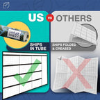 Large Dry Erase Calendar for Wall, Reusable - Image 2