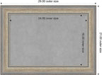 Amanti Art Silver Framed Magnetic Board 21x29 Medium Vision Board - Image 4