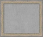 Amanti Art Silver Framed Magnetic Board 25x29 Medium Vision Board by AmantiArt