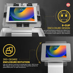 Premium Kiosk Floor Stand – CTA Locking Support Base Kiosk - Image 5