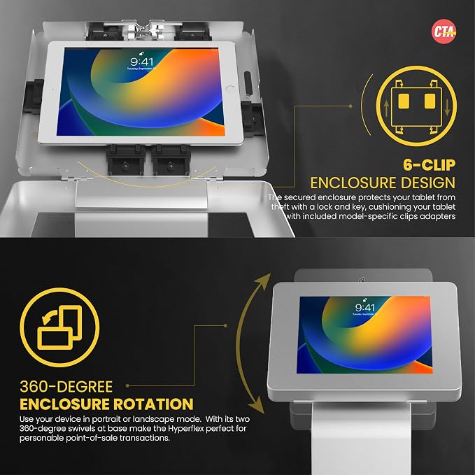Premium Kiosk Floor Stand – CTA Locking Support Base Kiosk - Image 5