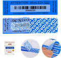 ChtepTamper 100 Pieces Total Transfer Tamper-Evident Stickers Security Labels by ChtepTamper