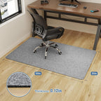 Placoot Office Chair Mat for Hardwood Floor, Desk Chair Mat, Large Anti-Slip - Image 2