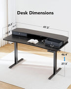 HUANUO 48″ x 24″ Electric Standing Desk - Image 2