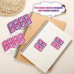 1000pcs 2026 Year Stickers, 3/4x1-1/2 Inch 26 Year Colored Self-Adhesive - Image 4