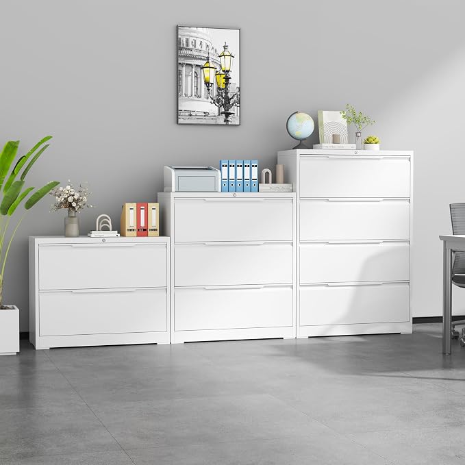 LONGLINK 2 Drawer Lateral File Cabinets - Image 7