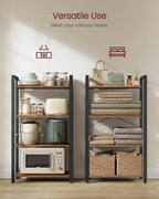 VASAGLE 4-Tier Bookshelf, Bookcase - Image 6