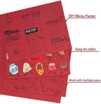 25 Sheets Christmas Red Cardstock - Image 4