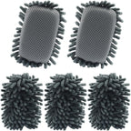 Biaungdo 5 Pack Washable Whiteboard Eraser, Microfiber Shag Dry Eraser by Biaungdo