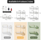 YCIA&DONE Corner Bathroom Counter Organizer, Makeup Organizer - Image 5