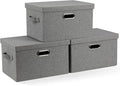Graciadeco Medium 15" 21 Quart Collapsible Stackable Storage Bins by GraciadecoStorage