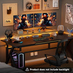 NestNeat Dual Monitor Stand Riser, 39 Inch Large Wood Monitor Stands - Image 4