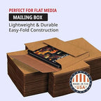 Tape Logic TLM1291 Easy-Fold Mailers, 12 1/8" x 9 1/8" x 1" - Image 4