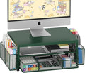 OPNICE Desk Organizers and Accessories, 2-Tier Computer Monitor Stand Riser by OPNICE