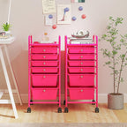 RELAX4LIFE 6-Drawer Rolling Storage Cart - Image 2