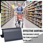 Kathfly 100 Pcs Wire Shelf Label Holders Compatible - Image 5