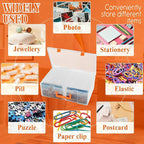 Photo Storage Box 5 x 7 Inches, 18 Inner Photo Cases - Image 7
