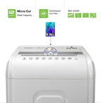 Aurora AU1275MA Professional Grade 12-Sheet Micro-Cut Paper and CD/Credit Card - Image 2