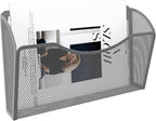 EasyPAG Single Pocket Wall File Organizer, Mesh Hanging File Folder Organizer - Image 2