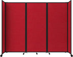 Versare Room Divider 360 Portable Wall Partition | Folding Panels | Large by VERSARE