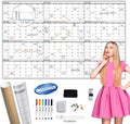 Large Dry Erase Wall Calendar by JJPRO