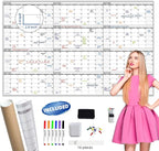 Large Dry Erase Wall Calendar by JJPRO