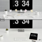 Desktop Black Glass Dry Erase Whiteboard - Image 6