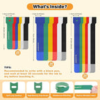 SummerBrite 70 Pack Assorted Cable Ties Multi-Color - Image 2