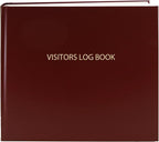 BookFactory Visitor Log Book Visitor Register Visitors Sign-in Book by BookFactory