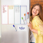 Mr. Pen- 4" x 12" Magnetic Dry Erase to Do List, Neon Style, 4X Dry Erase to Do - Image 9